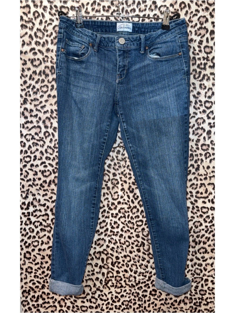 Aeropostale Blue denim capri Jeans